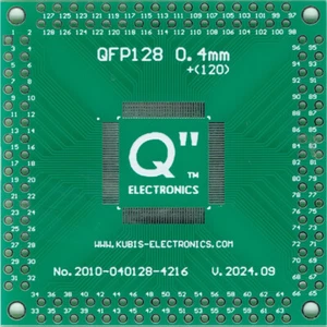 QFP128, LQFP128, TQFP128, HTQFP128, VTQFP128 0.40mm(0.016") to 4 x IDC2x16 [US] - Picture 1 of 1