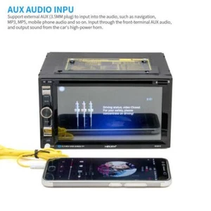 6.2" Car Touch Screen Android6.0 GPS Navigation MP5 FM AM Wifi DVD/VCD/CD Player - Picture 1 of 8