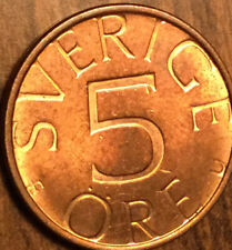 1983 SWEDEN 5 ORE COIN