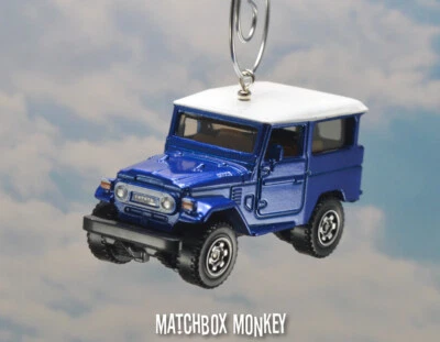 Toyota Land Cruiser FJ40 68 adorno de Navidad personalizado 1/64 SUV Jeep Range Rover Foto 1 de 4