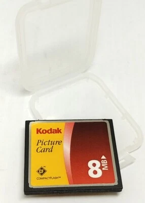 Kodak Genuine 8MB Picture Card CF Compact Flash Memory Card - Image 1 of 4