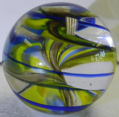 #18261m Hermosa cinta contemporánea hecha a mano de mármol con Lutz 1,20 pulgadas como nueva Foto 1 de 4