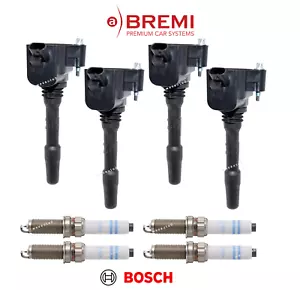 Ignition Coil & Spark Plug (4sets) OES for BMW 2.0L 230i 330e 330i xDrive GT - Picture 1 of 1