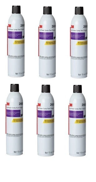 3M High Power Spray Gun Cleaner, 26689, For Paint Spray Guns (6 Pack) - Image 1 of 1