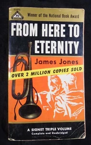 FROM HERE TO ETERNITY by James Jones - Vintage Signet Triple Volume - Picture 1 of 4