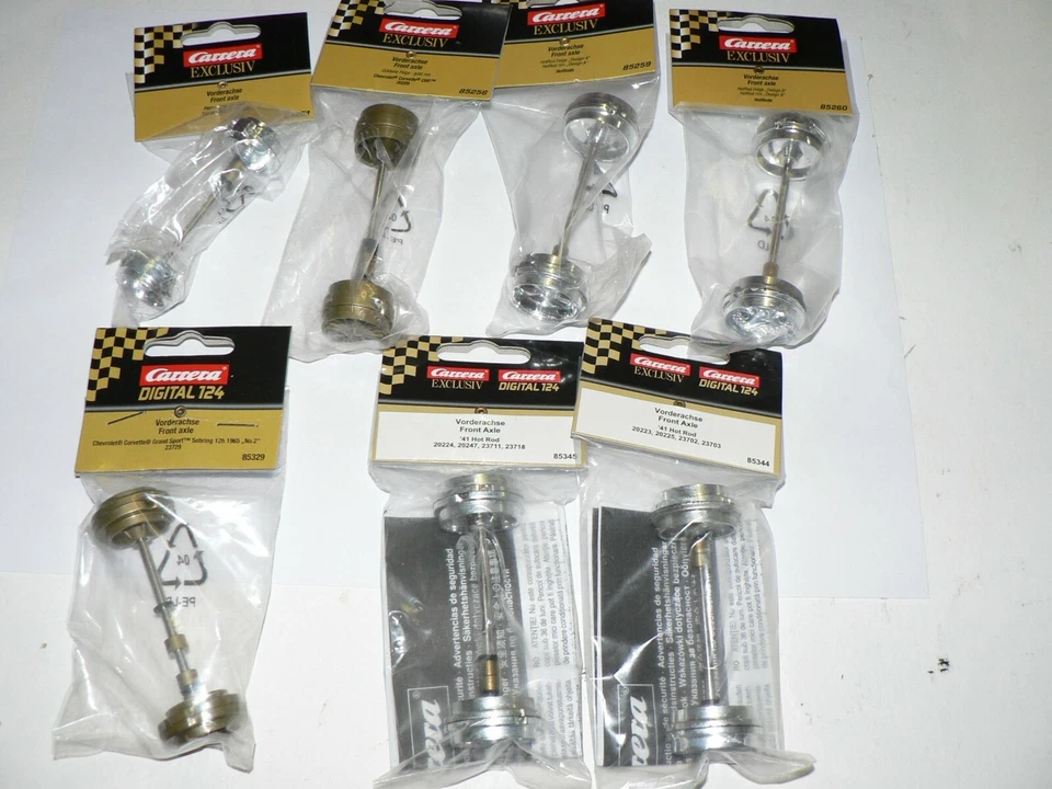 Carrera Exclusiv Digital 124 Essieux Avant Partie 1 NEU