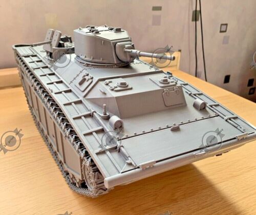 WW2 USA-LVT(A)-1 AMTRACK, 3D PRINTED, MANY SCALES AVAILABLE