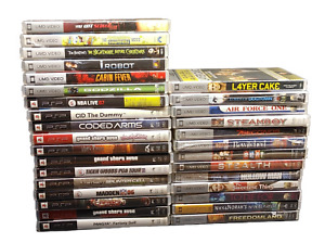 PSP GAMES & UMD VIDEO FAST SHIPPING **BUY 2 GET 1 50% OFF**  (B9)