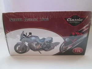 SUZUKI KATANA 1982 1-24 SCALE ATLAS EDITIONS MOTORCYCLE MODEL - Picture 1 of 1