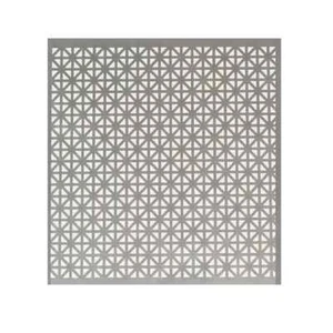 36 in. x 36 in. Union Jack Aluminum in Silver - Picture 1 of 7