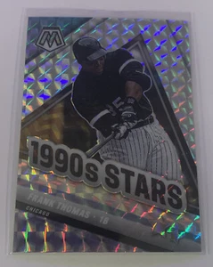 Frank Thomas 2022 Mosaic 1990's Stars Silver Mosaic Prizm #293 Chicago White Sox - Picture 1 of 2
