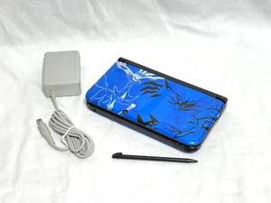 Nintendo 3DS LL XL Console Pokemon XY Xerneas Yveltal Blue Edition Used - Picture 1 of 10