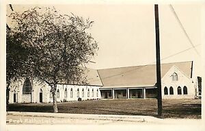 c1940s RPPC Postcard; First Methodist Church, Donna TX Hidalgo County Unposted