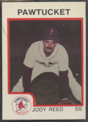 1987 Pro Cards #56 Jody Reed  Pawtucket Red Sox - Image 1 of 2