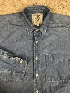 Vintage Banana Republic Denim Jean Jacket Collared Adventure Outfitters XL - Picture 1 of 7