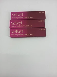 (Lot Of 3)  Avon Velvet .3 Oz Travel Size Discontinued Spray (New)*** - Picture 1 of 3