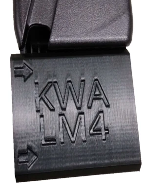KWA LM4 GBBR Airsoft Odin Speedloader Adapter (Black)