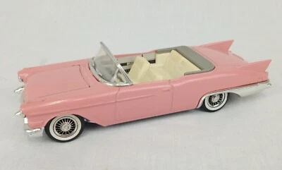 1957  pink Cadillac Eldorado Biarritz  Convertible Solido 1/43 diecast France - Image 1 of 4