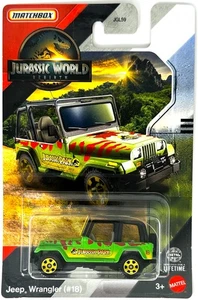 Matchbox 2025 Jurassic World Rebirth  - Jeep Wrangler (#18) - Picture 1 of 1
