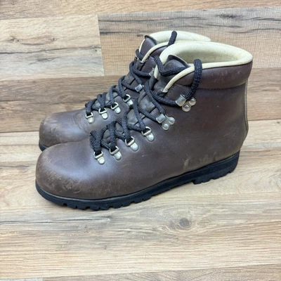 Botas de cuero marrón Merrell para mujer talla 9,5 Wilderness Legend sangre de buey senderismo Foto 1 de 4