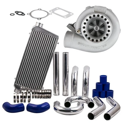 Universal Turbolader GT3582 + Ladeluftkühler + Intercooler Pipe Kit *Neu - Bild 1 von 4