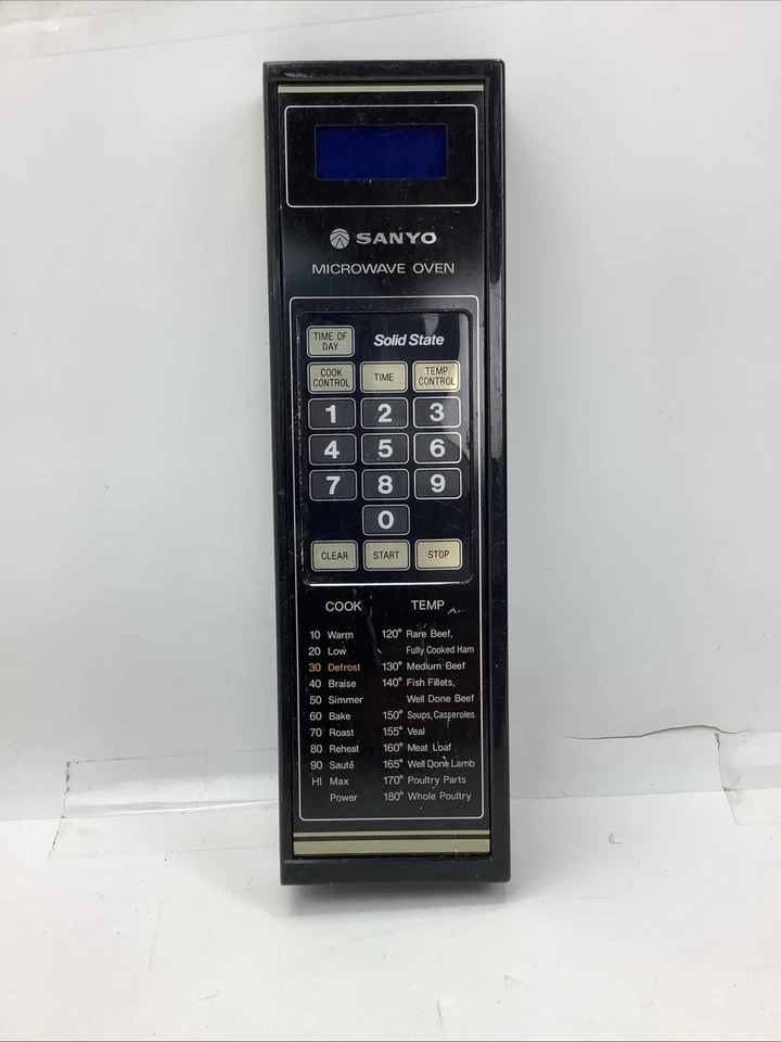 Panel Horno Microondas Sanyo Original EM2521A con Placa de Control Envío Gratis Foto 1 de 4