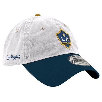 LA Galaxy New Era Jersey Hook 9Twenty 2 Tone Adjustable Snapback Hat - Image 1 of 4