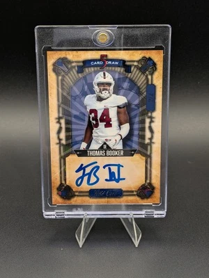 2022 Leaf 5 Card Draw Thomas Booker 2/2 On Card Auto #5CDCN-46 - Image 1 of 2