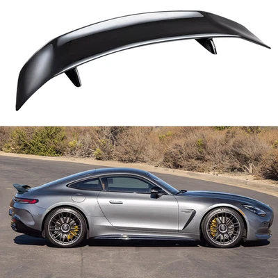 Glossy Black 46" Car Rear Trunk Spoiler Lip Wing Racing For Mercedes-Benz AMG Foto 1 de 4