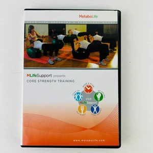 MetaboLife MLifeSupport presents CORE STRENGTH TRAINING DVD Fitness Exercise - Picture 1 of 2