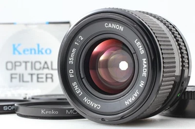 Probado [Casi Como Nuevo] Canon FD 35mm f2 MF Lente Gran Angular para SLR de JAPÓN Foto 1 de 4