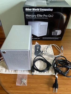 OWC Mercury Elite Pro Qx2 4-Bay 4TB 4 x Toshiba 1TB 6Gb/s SATA 7200 3.5" 64MB - Image 1 of 4