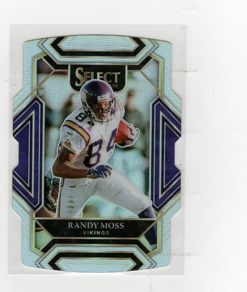 2021 Randy Moss Select Club Level Diecut Silver Prizm #237 Free Shipping (H1349) - Image 1 of 1