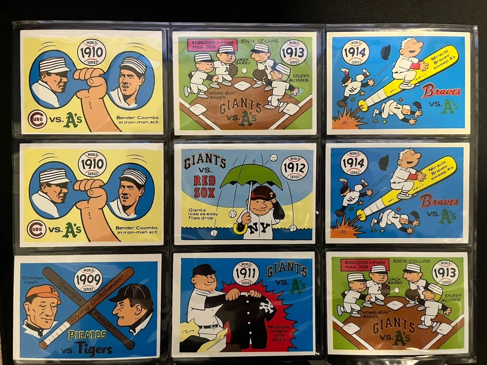 1970 Fleer World Series Set 1903 -1970 Complete the Set - Image 1 of 1