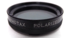 Photax POLARISER CIR PL  B-30 Bayonet Fitting Japan  FILTER BAY 1 - Picture 1 of 5