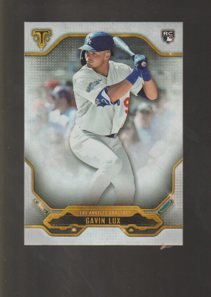 2020 TOPPS TRIPLE THREADS GAVIN LUX ROOKIE # 48 - Image 1 of 2
