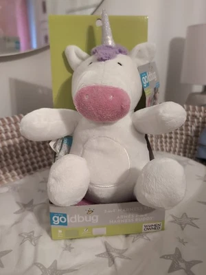Arnés 2 en 1 Goldbug Buddy Unicorn niño arnés y mochila de peluche Foto 1 de 4