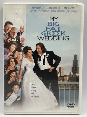 My Big Fat Greek Wedding DVD Widescreen Nia Vardalos John Corbett Joy Fatone Foto 1 de 3