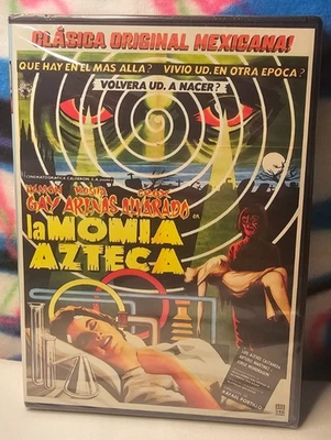 La Momia Azteca (The Aztec Mummy) (DVD, 1957) (B&W) Ramón Gay, Rosita Arenas - Image 1 of 2