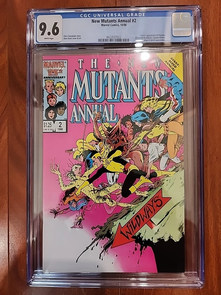 The New Mutants Annual #2 (Marvel Comics 1986)