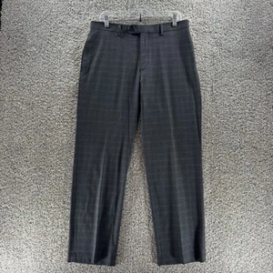 RRL Double RL Dress Pants Mens 33x30 Gray Plaid Ralph Ralph Lauren Business - Picture 1 of 13