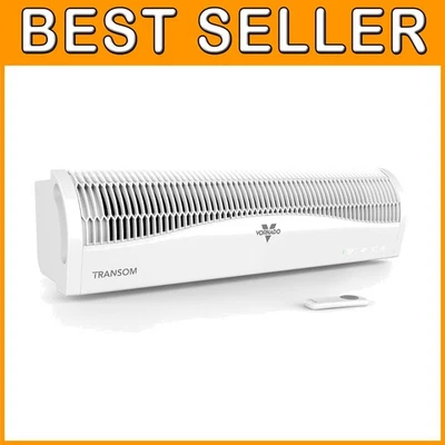 Poderoso ventilador de janela de 4 velocidades com controle remoto - Imagem 1 de 4