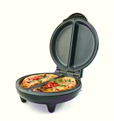 Dual Omelette Maker Non stick Two  personalised  Portions compact  convenient - image 1 of 4