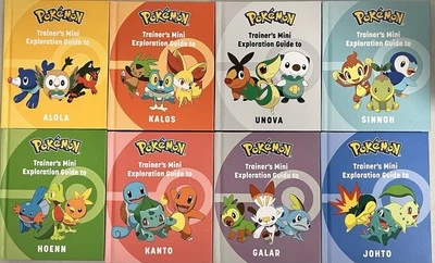 Pokemon Mini Trainer Guide Collection 8 Book Set Brand New! - Image 1 of 2
