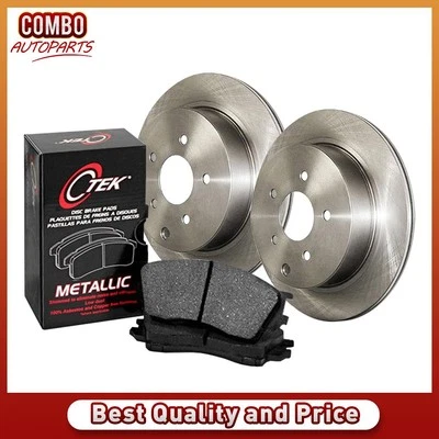 Juego de pastillas de freno de disco delanteras para Acura Vigor 1992-1994 rotor de freno de disco Foto 1 de 4