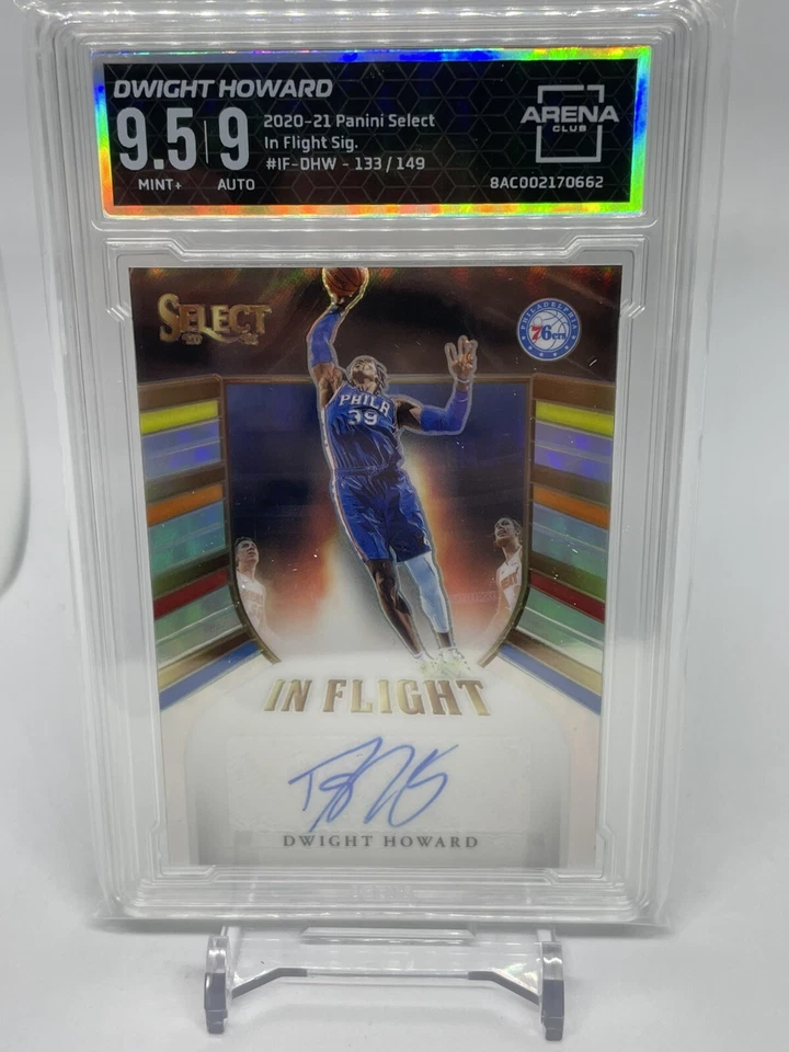 2020-21 Panini Select Dwight Howard In Flight Signatures /149 Arena 9.5/9 (C864) - Image 1 of 4