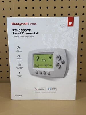 Honeywell Smart thermostat RTH6580WF FACTORY SEALED NEW In Box! - Image 1 of 4