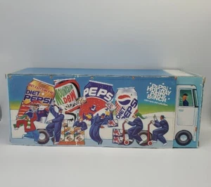 Camión de rocío de montaña Pepsi Holiday Party racimo exhibición de cartón CAJA SOLO SIN LATAS - Imagen 1 de 8