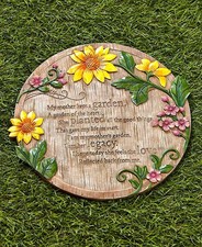 My Mother Kept A Garden Stepping Stone Steppingstones Sentiment Yard Home Decor