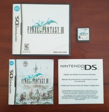 Final Fantasy Iii for Nintendo Ds (Complete CiB, Tested)
